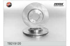Тормозной диск для MAZDA 5 (CR19) 2.0 2005-2010, код двигателя LFF7, V см3 1999, кВт 107, л.с. 146, бензин, FENOX TB219120