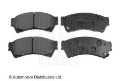 ADM54296_колодки тормозные дисковые 6 1.8 для MAZDA 6 седан (GH) 2.0 MZR 2010-2012, код двигателя LF-DE, V см3 1999, кВт 114, л.с. 155, бензин, Blue Print ADM54296