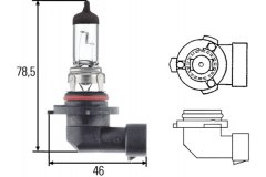 Лампа HB4 12V P22d 8GH005636-121 для MAZDA 2 (DY) 1.25 2003-2007, код двигателя FUJA, V см3 1242, кВт 55, л.с. 75, бензин, Hella 8GH005636121